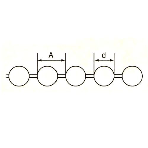 画像: ステンレス　ボールチェーン