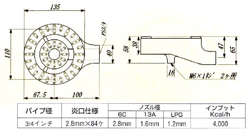 画像: リングバーナー(U-20)