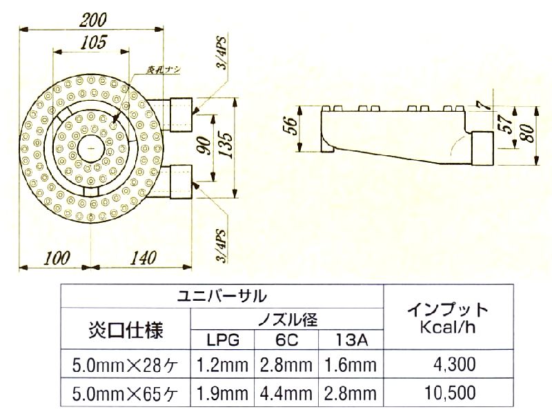 日時指定 厨房用 中華バーナーB200 TO-870 discoversvg.com