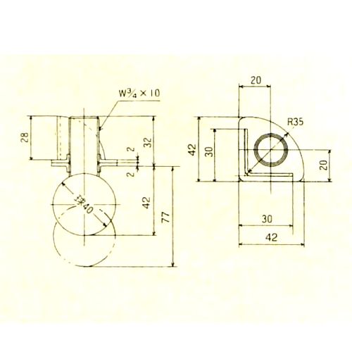 画像: アングル用アジャストボール　TO-122T(座のみ)