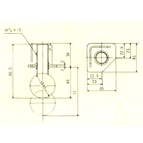 画像: アングル用アジャストボール　TO-122C(玉のみ)