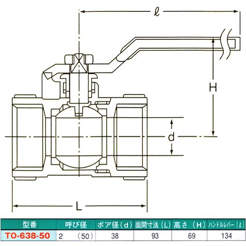 画像: ボールバルブ　BA400型（スタンダードボア）